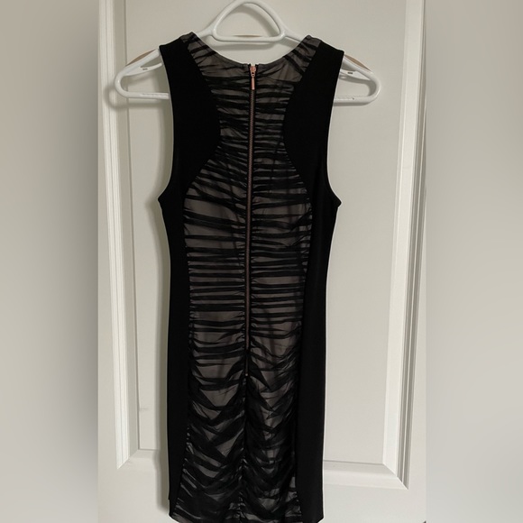 Black pencil dress with mid detailing Armani Exchange - Picture 3 of 3